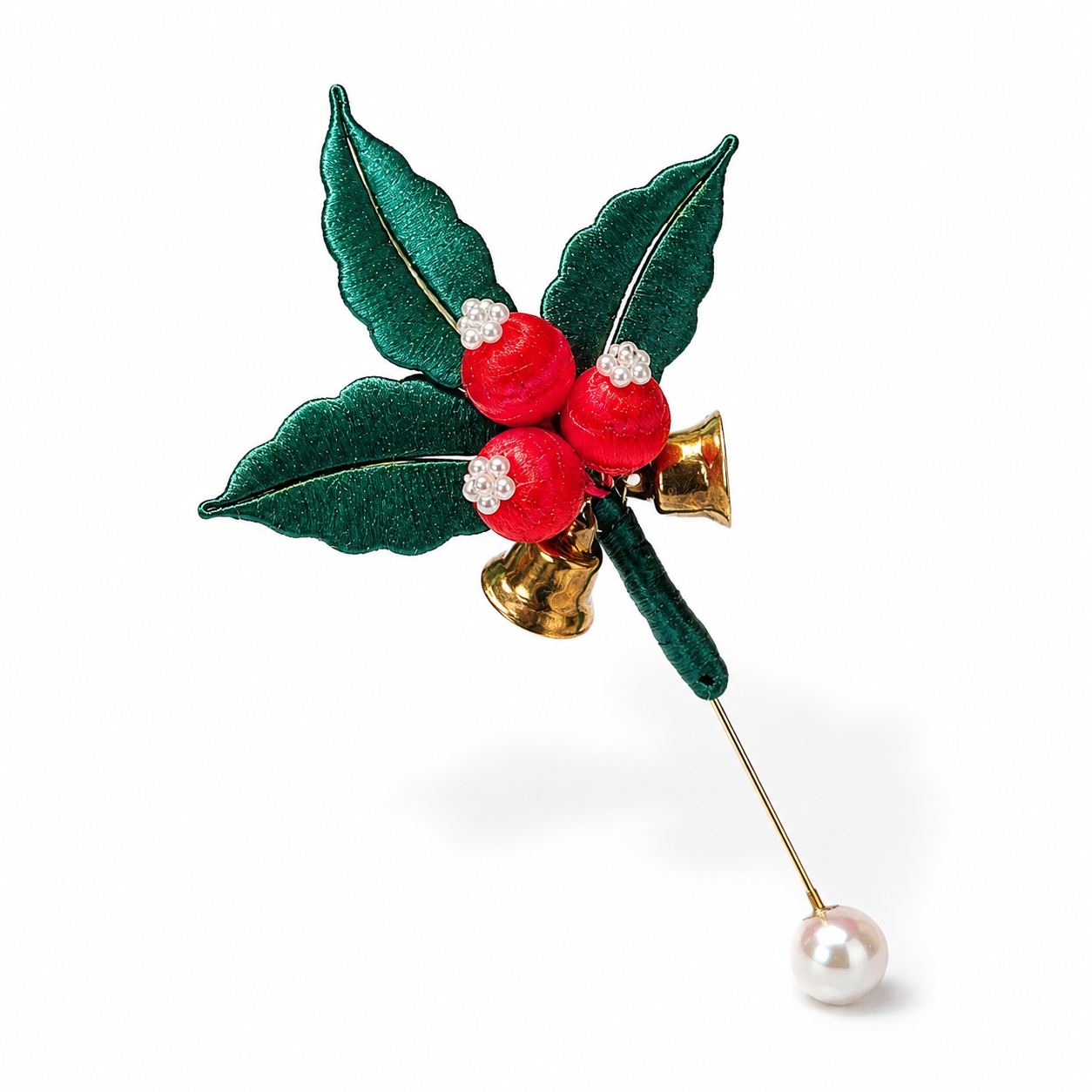Holly Berry Chanhua Hairpin