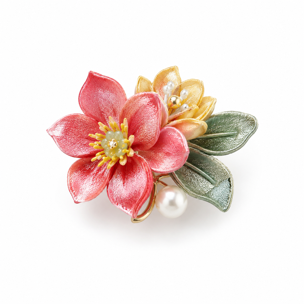 Mini Blossom Chanhua Brooch