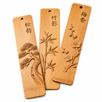 Bamboo Literary Bookmark Set