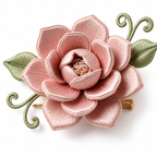 Heritage Silk Thread Floral Brooch