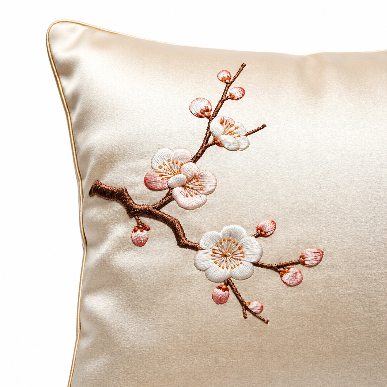 Silk Garden Suzhou Embroidery Cushion Cover