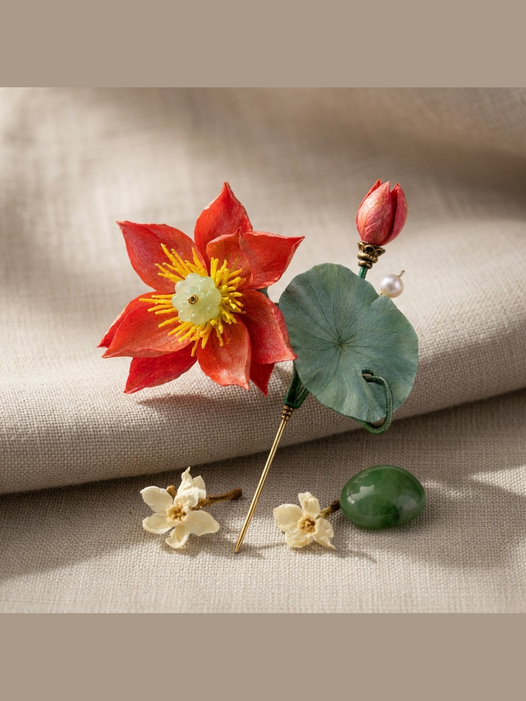 Lotus Bloom Chanhua Hairpin
