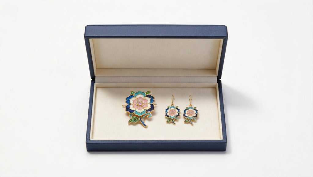 Cloisonné Jewellery Gift Box