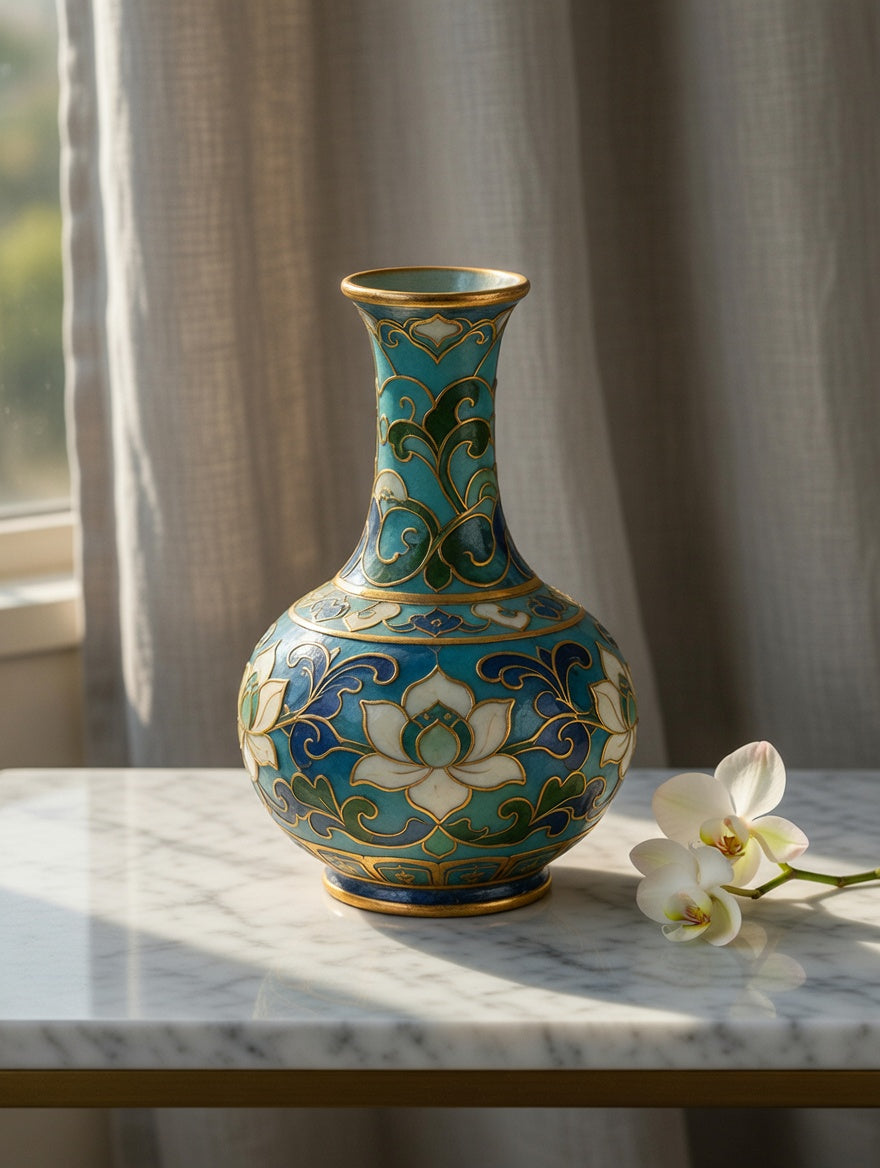 Cloisonné Mini Vase