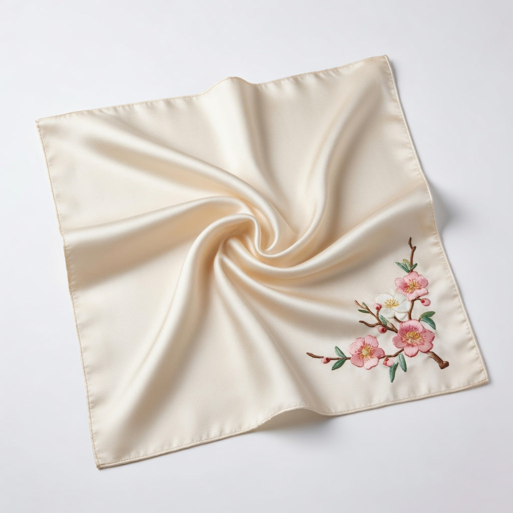 Suzhou Embroidery Silk Scarf