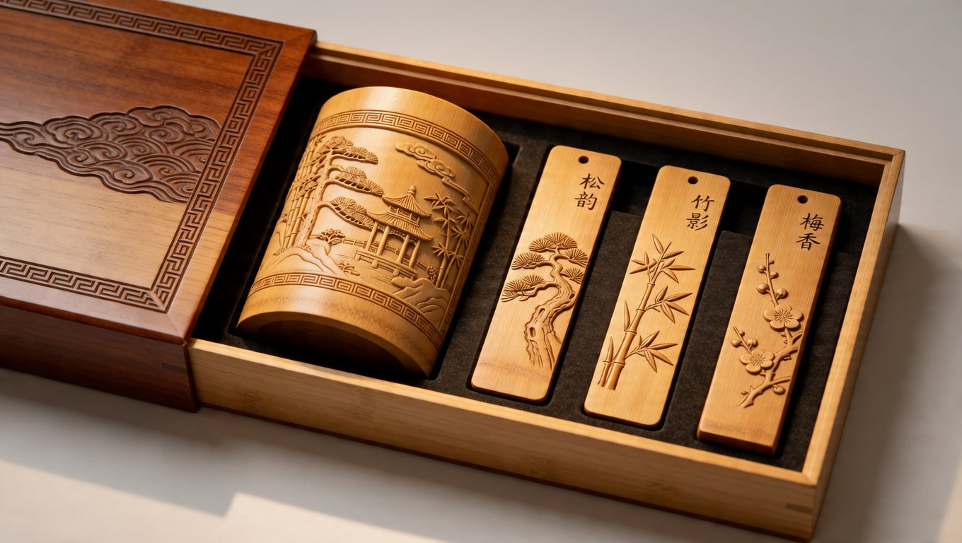Wood Carving Study Gift Box