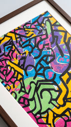 Rhythm of Life Cloisonné Art Panel
