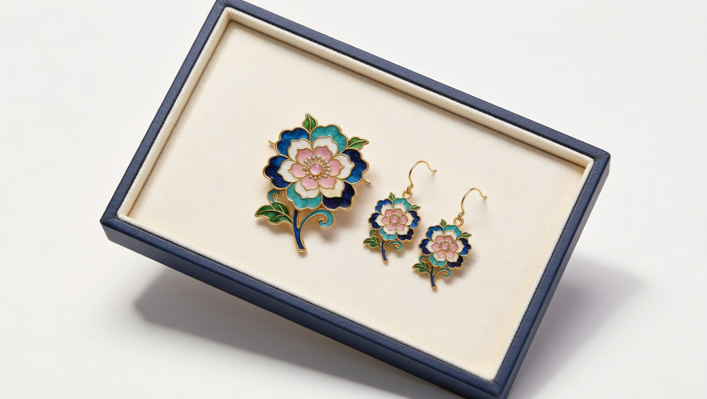 Cloisonné Jewellery Gift Box