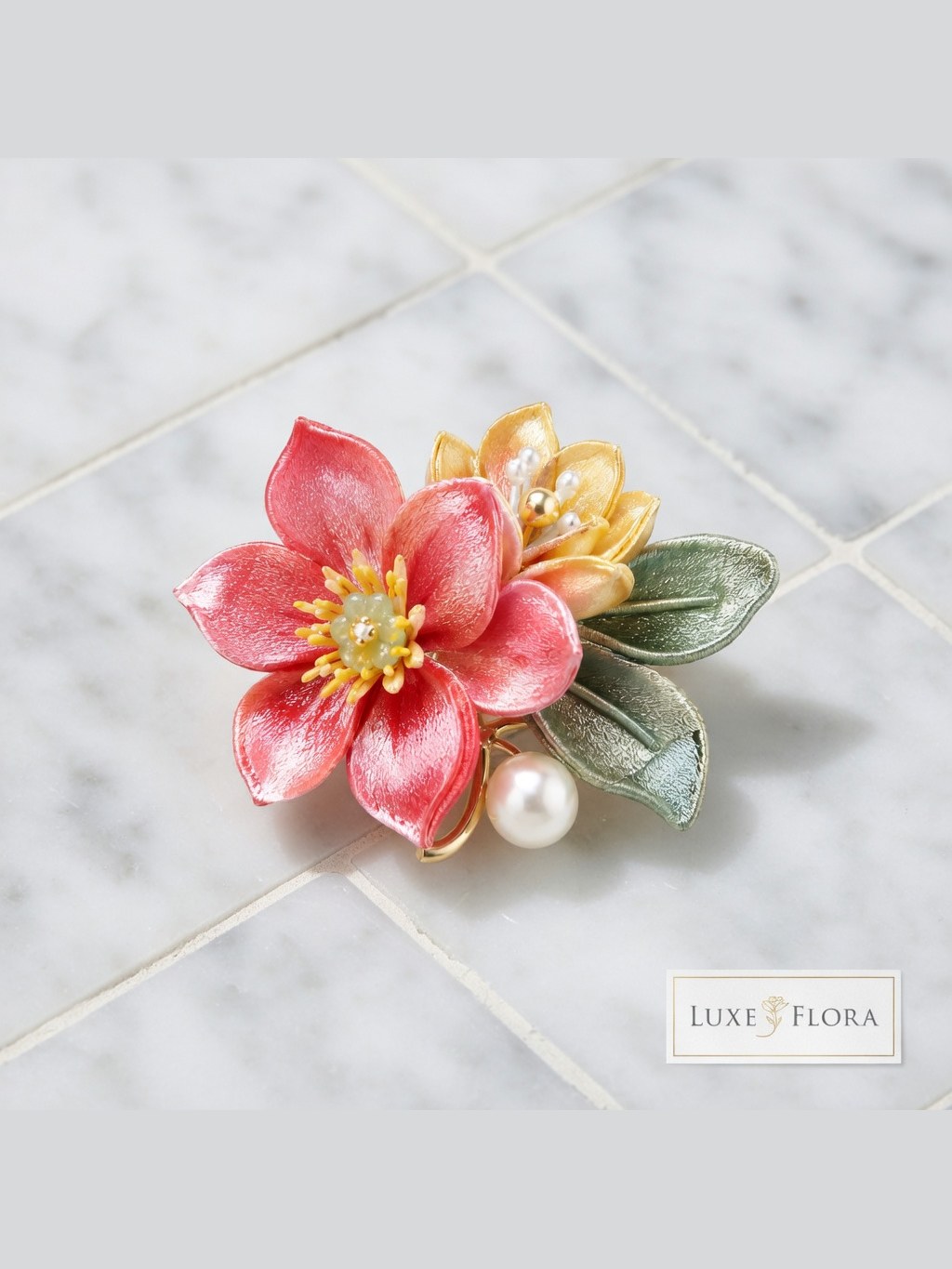 Mini Blossom Chanhua Brooch