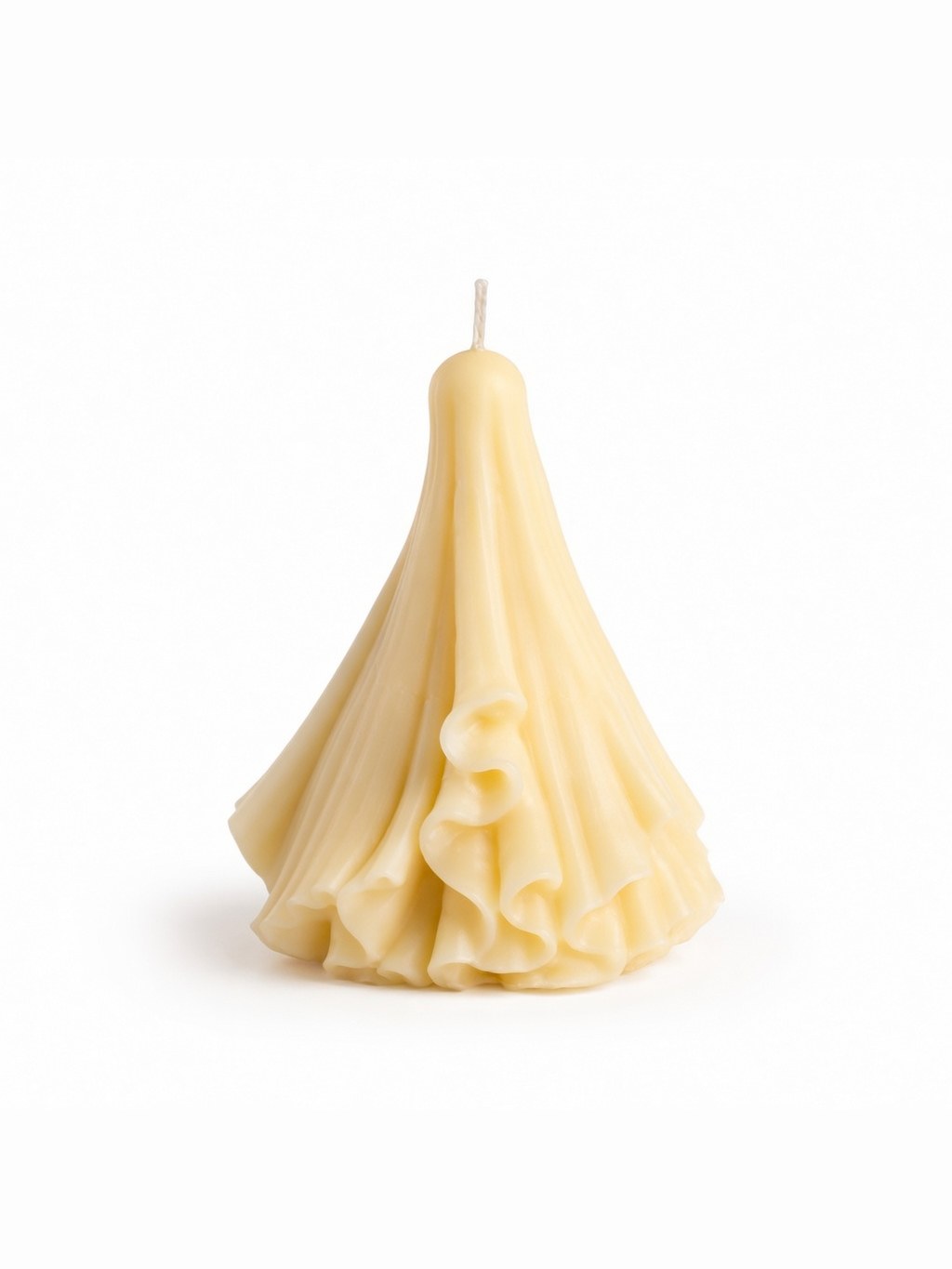 Lotus Petal Drape Candle