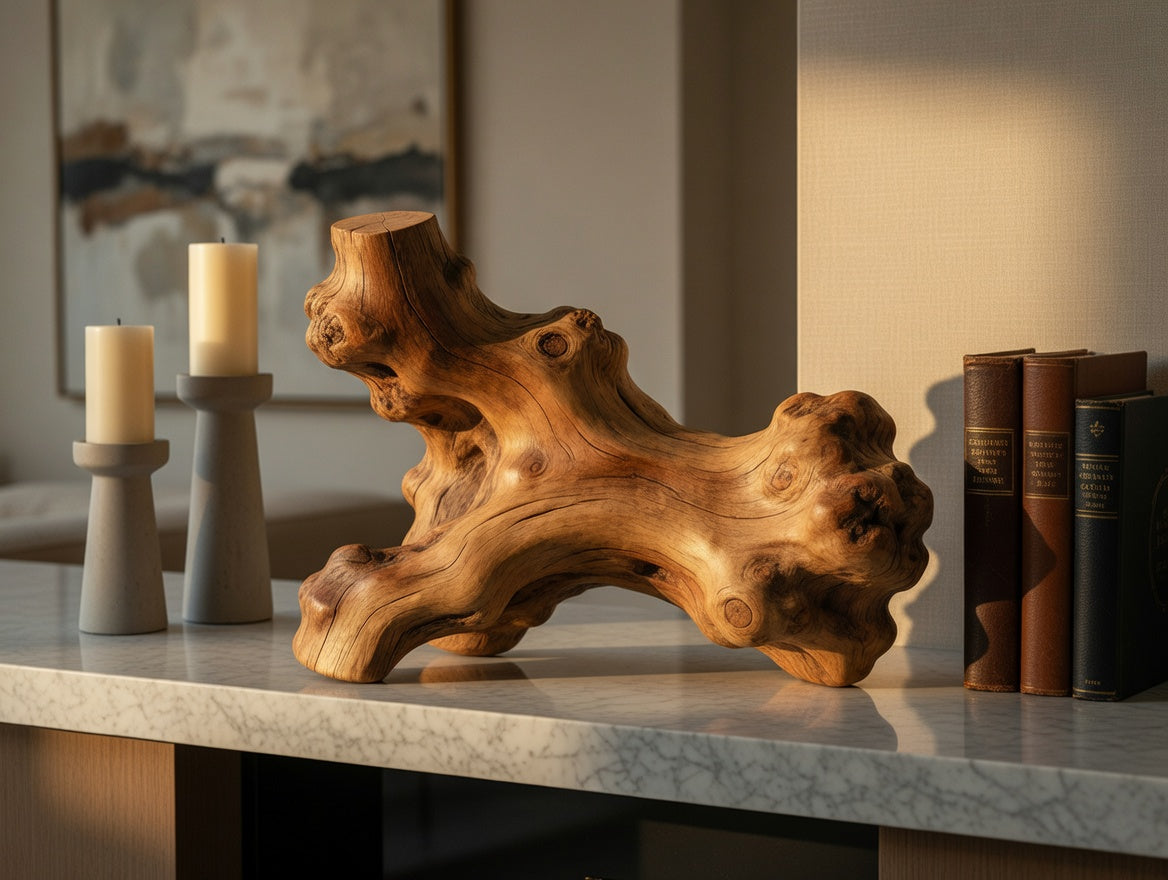 Wood Carved Figurine