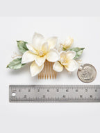 White Orchid Chanhua Hair Comb