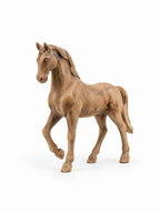 Hand-carved boxwood Horse ornament