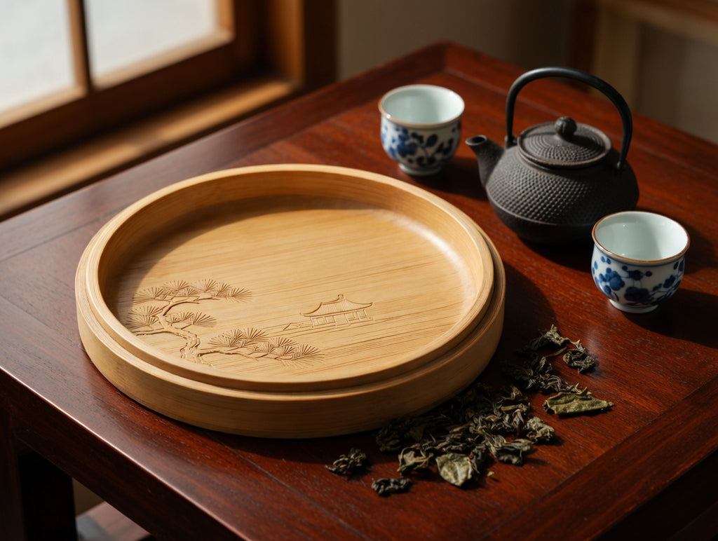 Bamboo Tea & Incense Tray