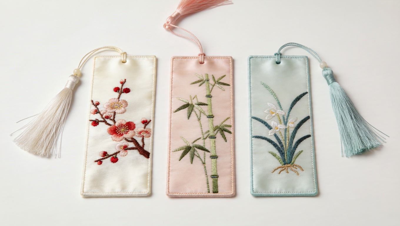 Suzhou Embroidery Bookmark Set