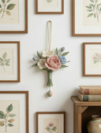 Everlasting Silk Thread Floral Wall Bouquet