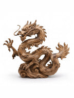 Hand carved boxwood Dragon ornament