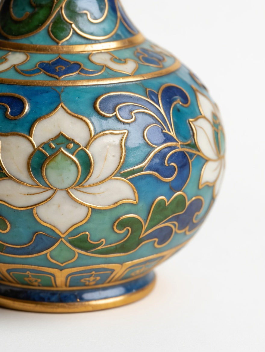 Cloisonné Mini Vase