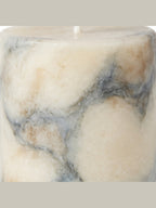 Ink-Wash Marble Pillar Candle