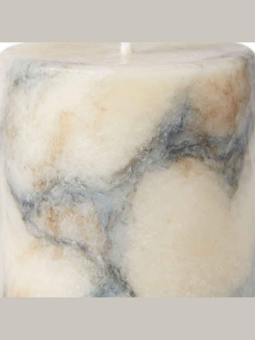 Ink-Wash Marble Pillar Candle