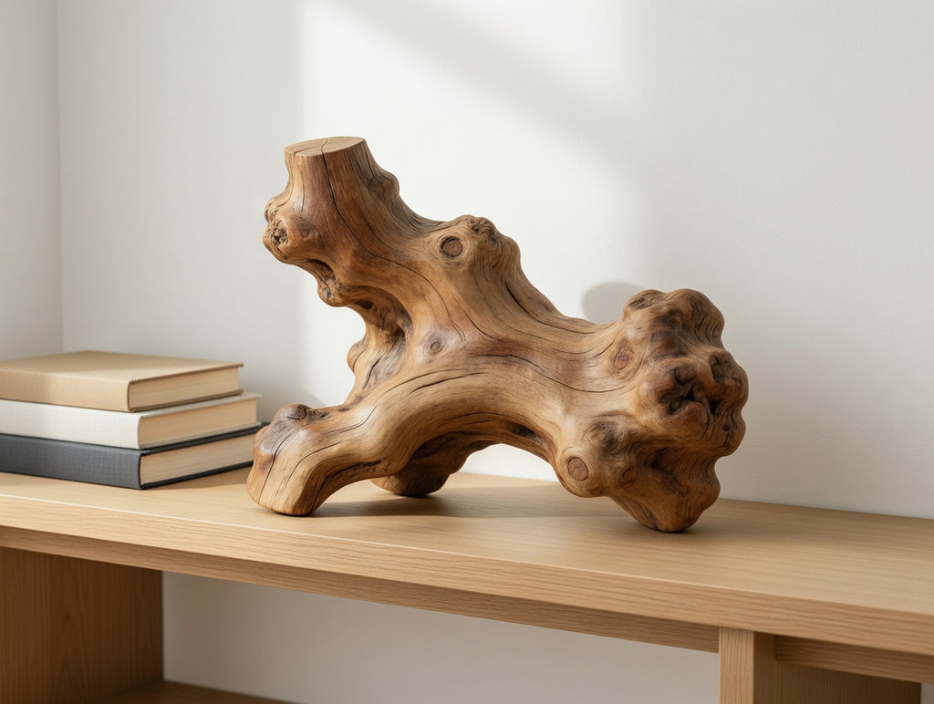 Wood Carved Figurine