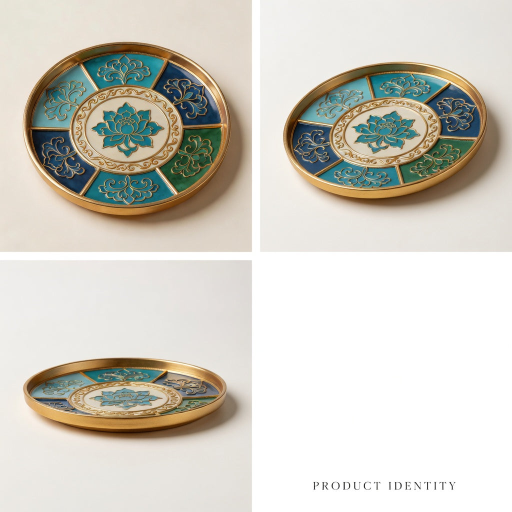 Cloisonné Decorative Tray