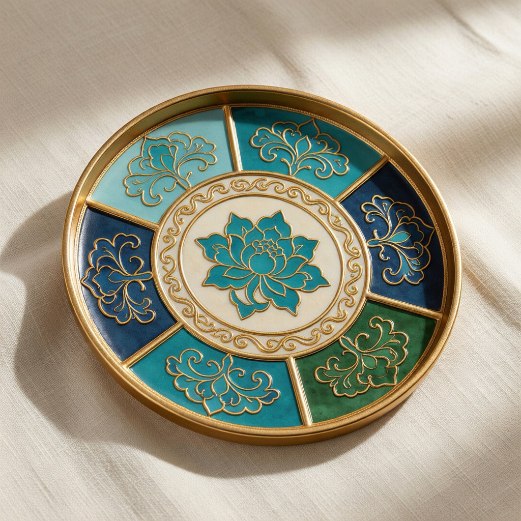 Cloisonné Decorative Tray