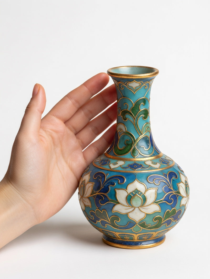 Cloisonné Mini Vase