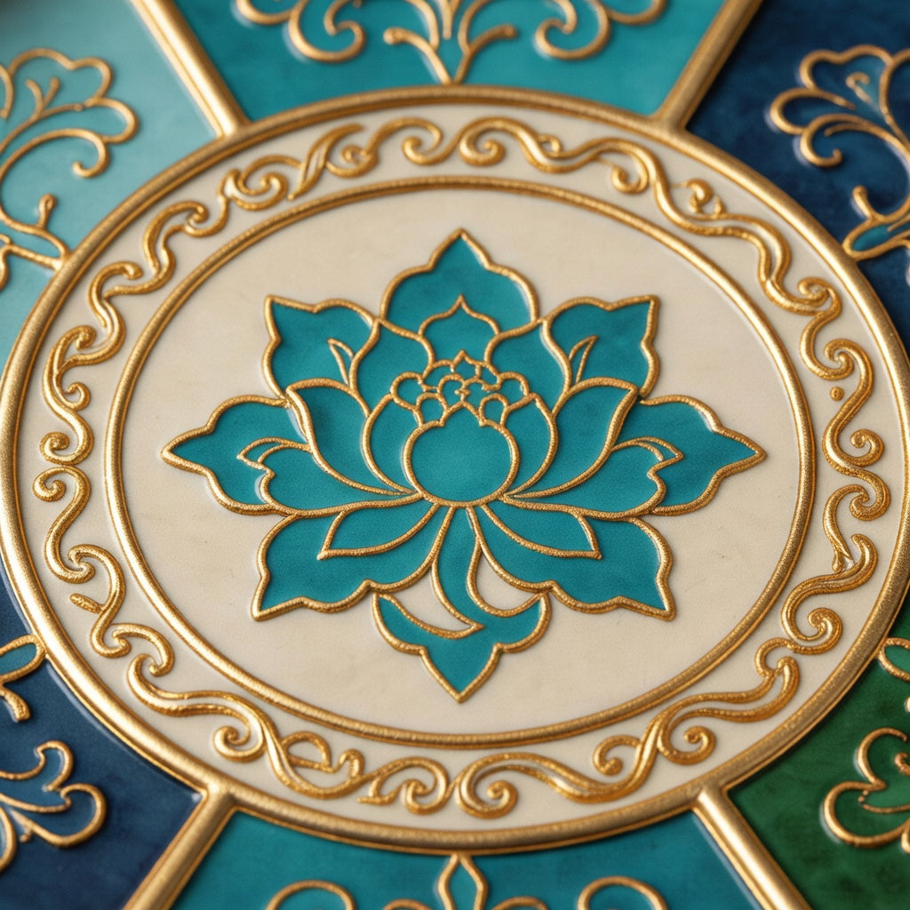 Cloisonné Decorative Tray