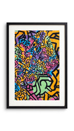 Rhythm of Life Cloisonné Art Panel