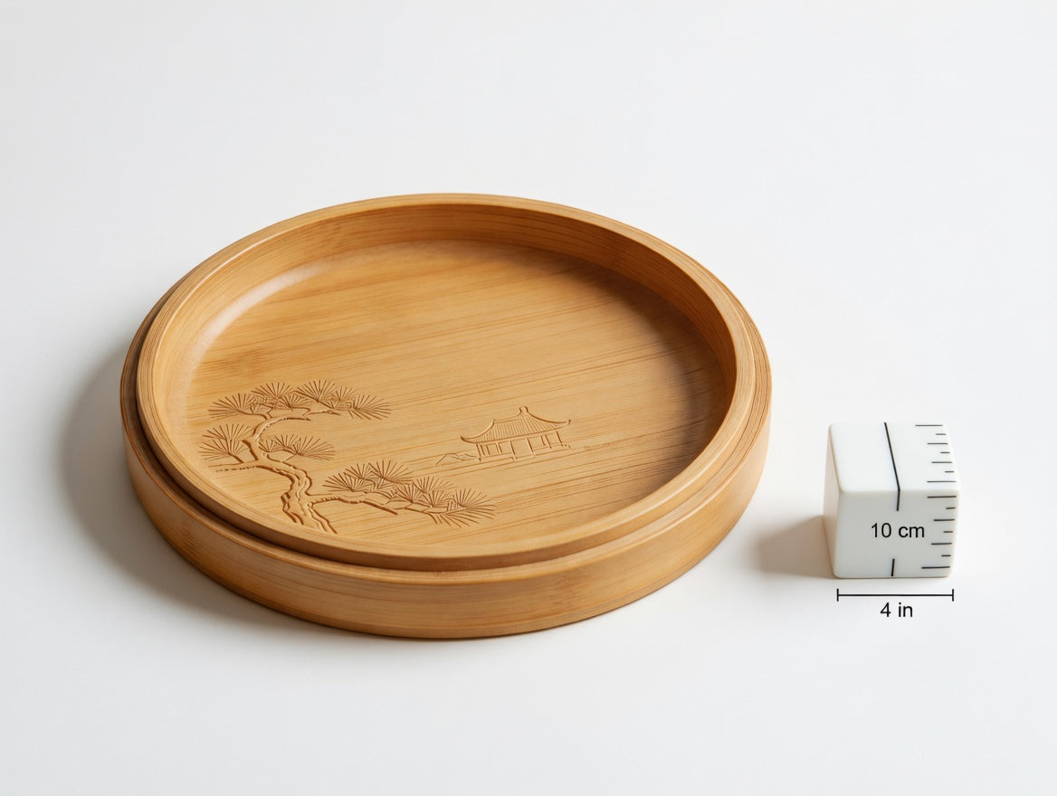 Bamboo Tea & Incense Tray