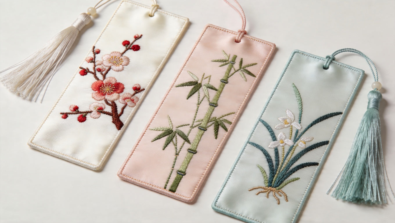 Suzhou Embroidery Bookmark Set