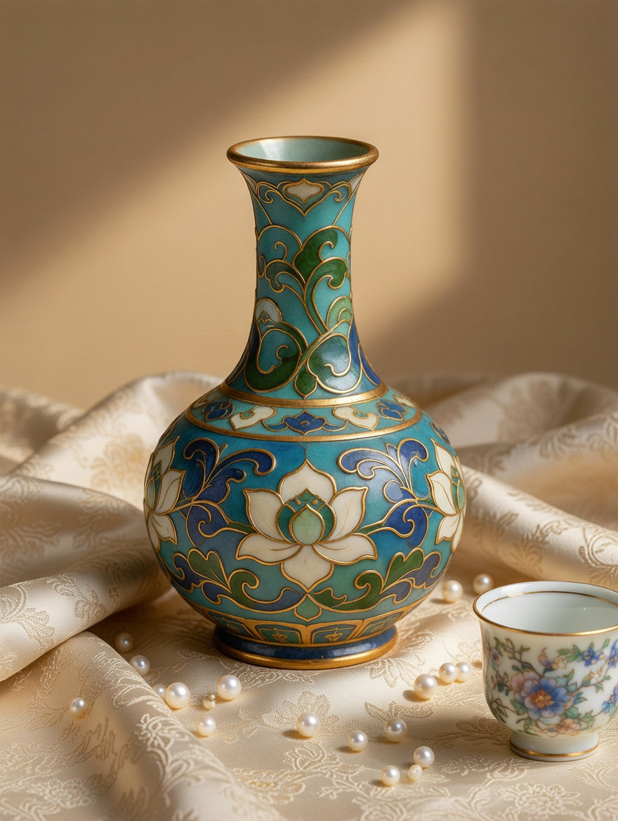 Cloisonné Mini Vase