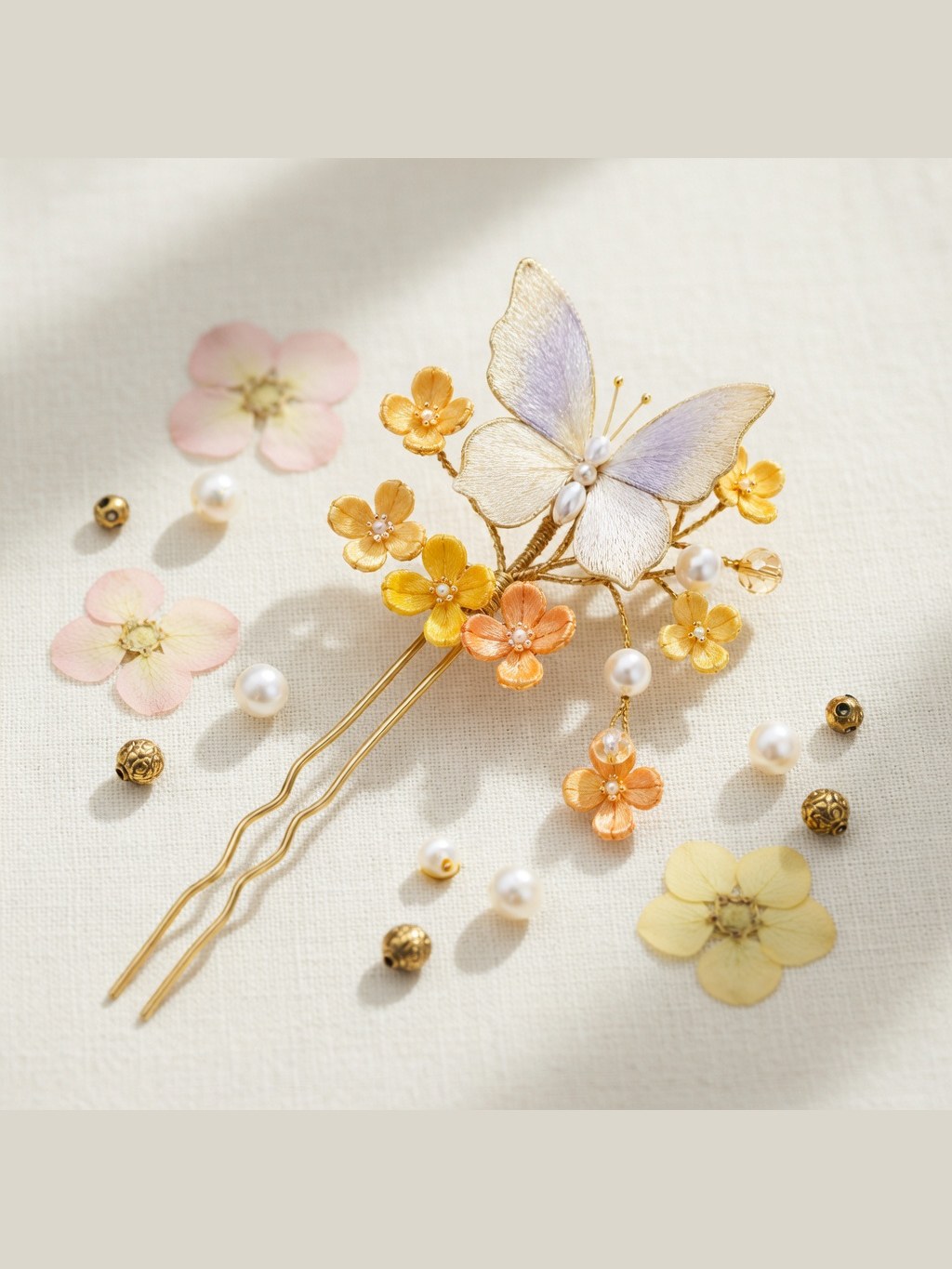 Osmanthus Butterfly Chanhua Hairpin