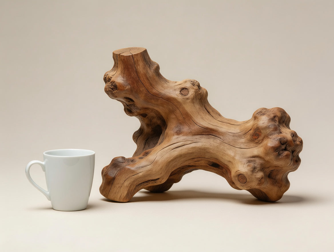 Wood Carved Figurine