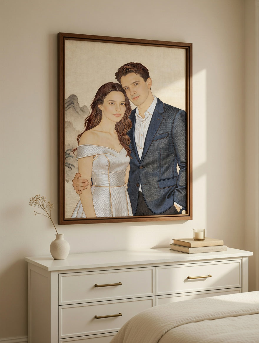 Custom Suzhou Embroidery Portrait