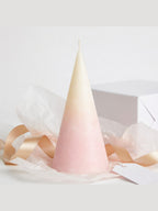 Soft Gradient Cone Candle
