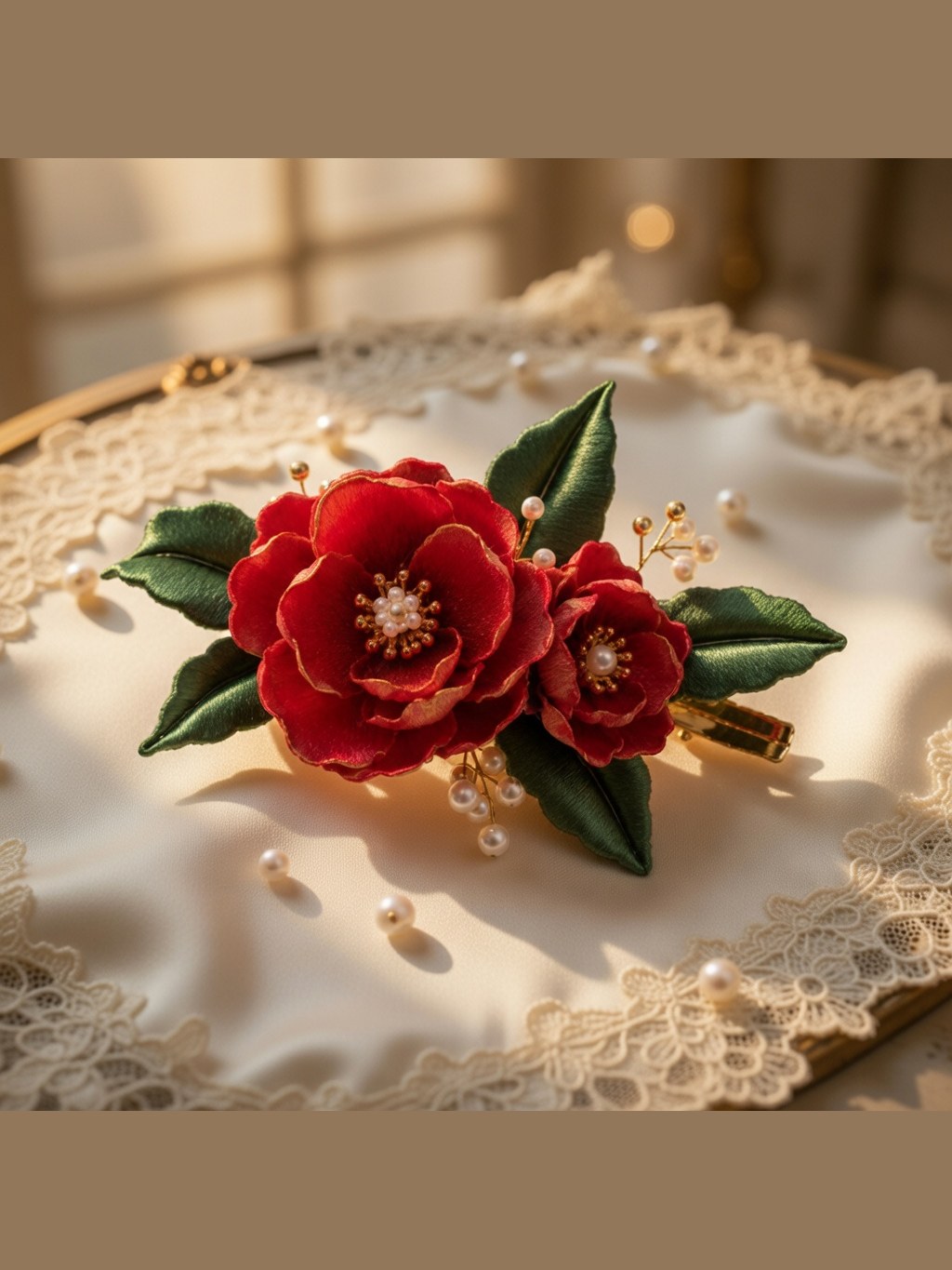 Camellia Chanhua Side Clip