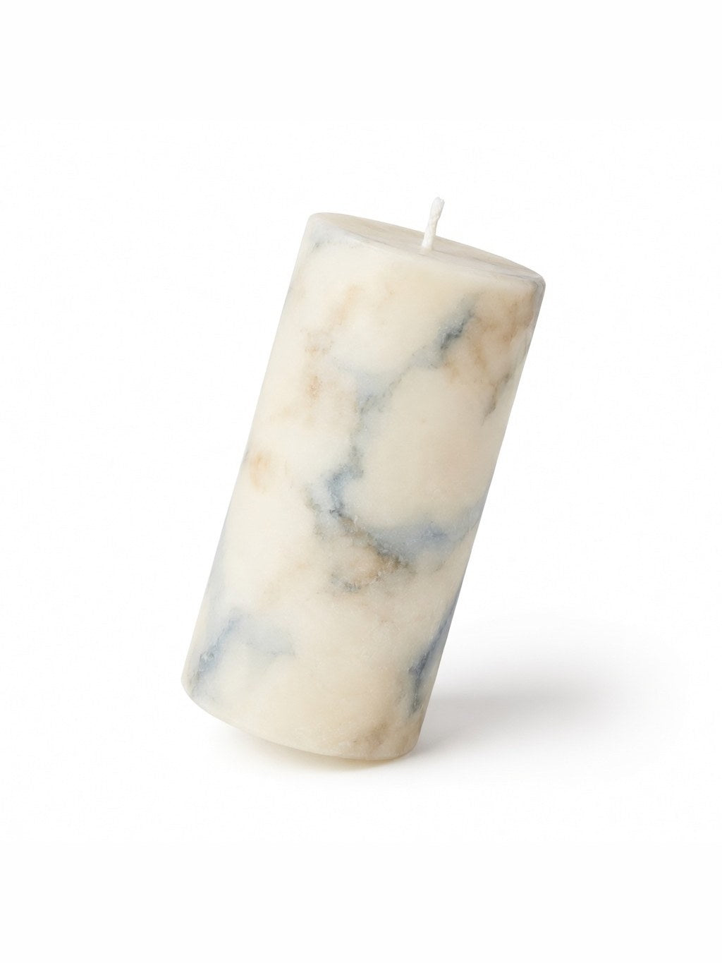 Ink-Wash Marble Pillar Candle
