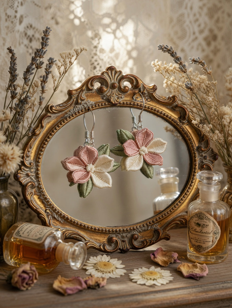 Silk Thread Earrings