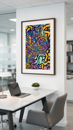 Rhythm of Life Cloisonné Art Panel