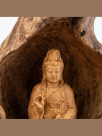 Rootwood  Meditation-niche  sculpture