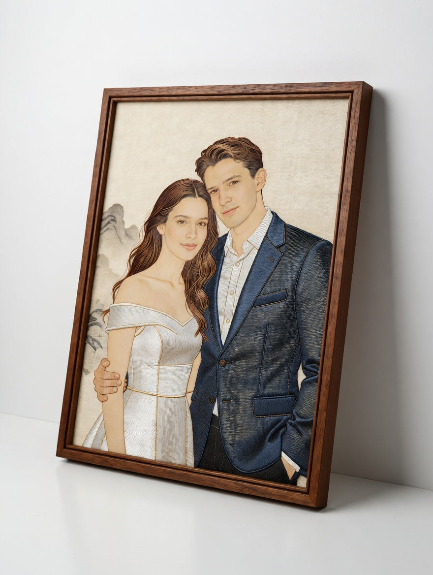 Custom Suzhou Embroidery Portrait