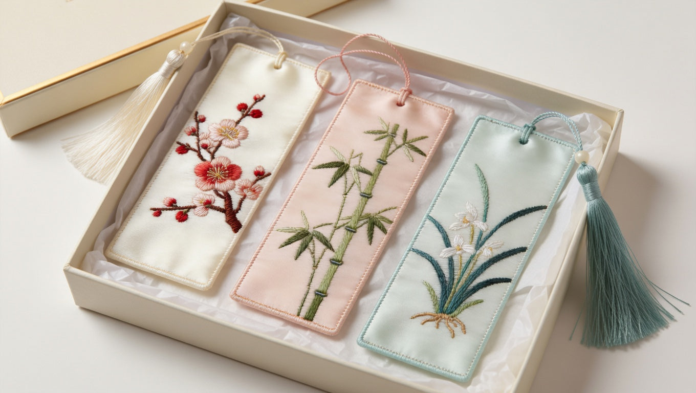 Suzhou Embroidery Bookmark Set