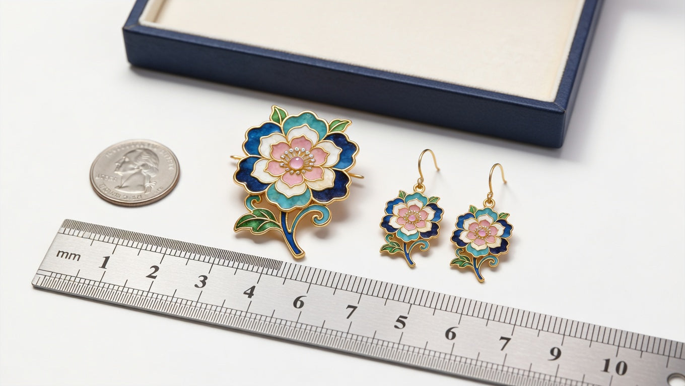 Cloisonné Jewellery Gift Box