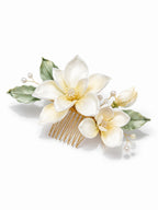 White Orchid Chanhua Hair Comb