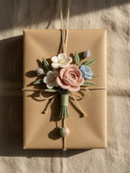 Everlasting Silk Thread Floral Wall Bouquet