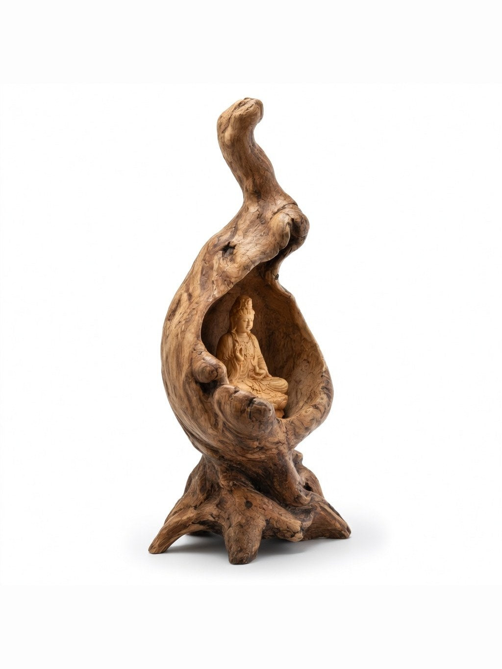 Rootwood  Meditation-niche  sculpture