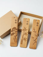 Bamboo Literary Bookmark Set
