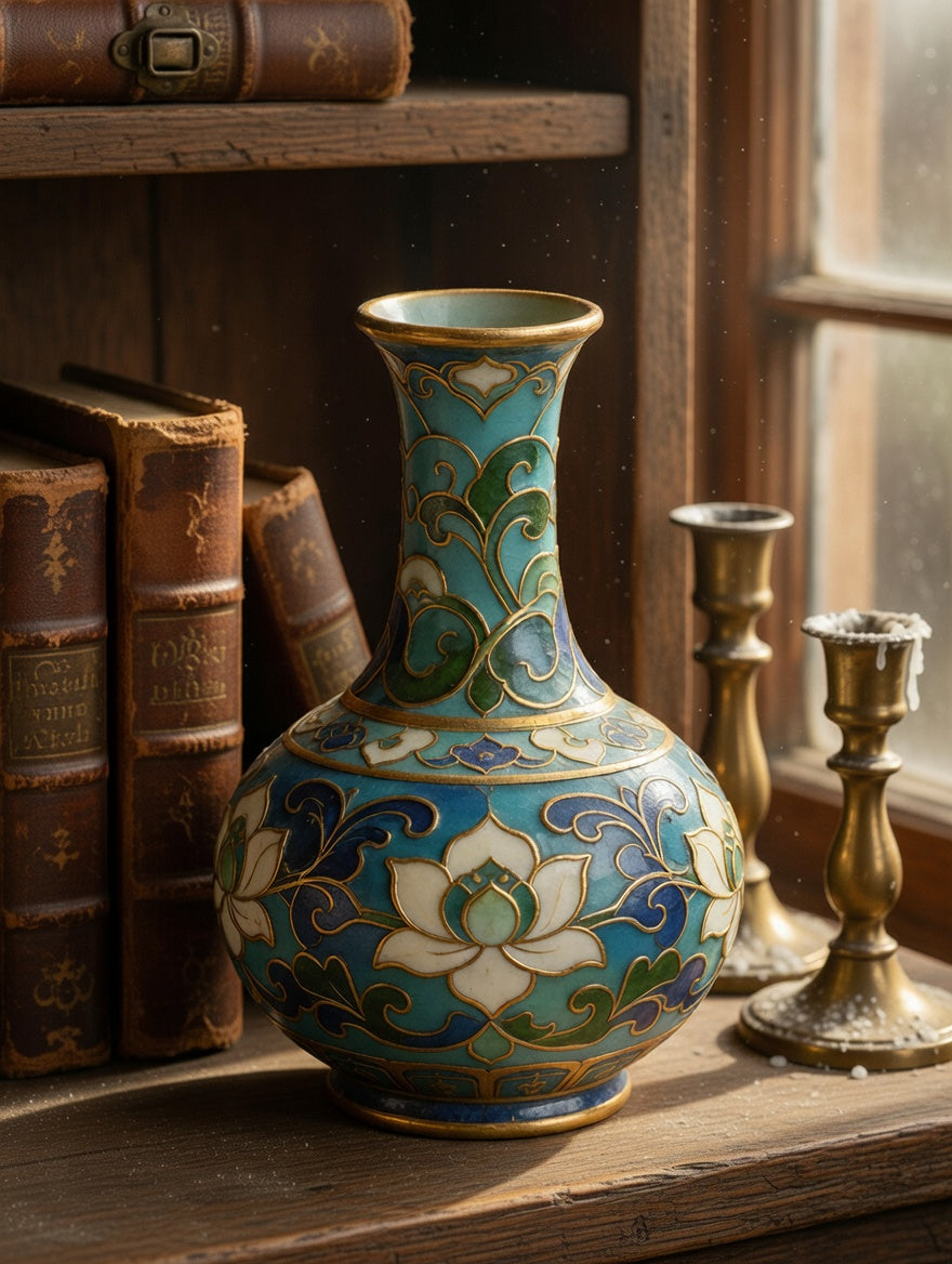 Cloisonné Mini Vase